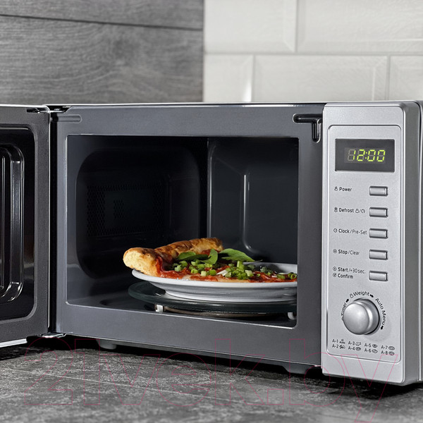 Изображение товара Микроволновая печь Holt HT-MO-002 (серебристый)