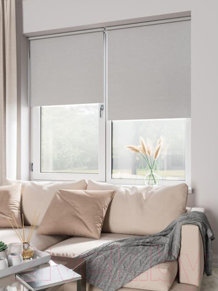 Изображение товара Рулонная штора LEGRAND Блэкаут 52x175 / 58067594 (графит)