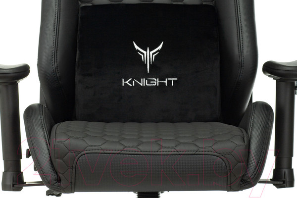 Изображение товара Кресло геймерское Бюрократ Knight Neon (черный экокожа)