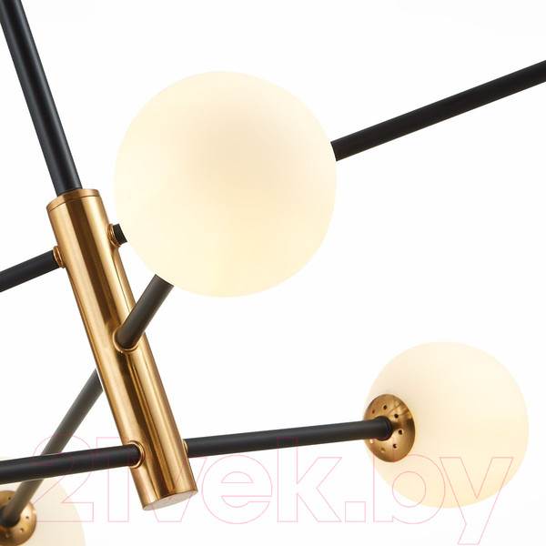 Изображение товара Люстра Evoluce SLE220103-06 (черны/бронза/белый)