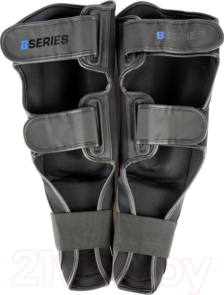 Изображение товара Защита голень-стопа для единоборств BoyBo B-series (L, черный/синий)