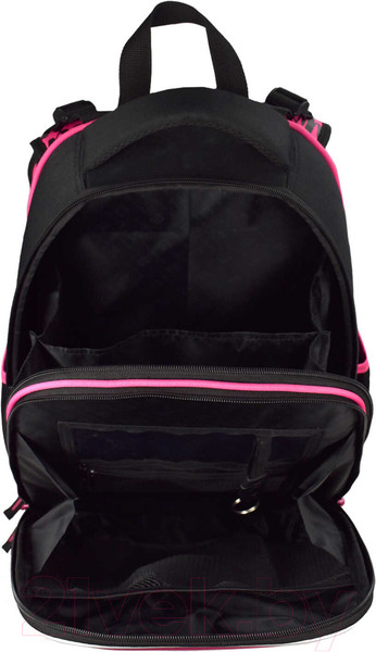 Изображение товара Школьный рюкзак Феникс+ Крэйзи кот / 59299 (малиновый)