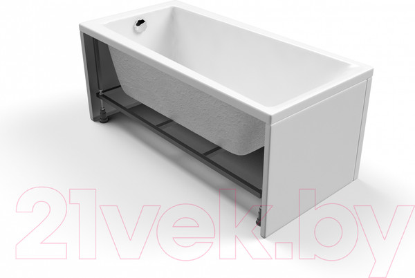 Изображение товара Ванна акриловая Cersanit Lorena 150x70 (с ножками и 2 экрана)