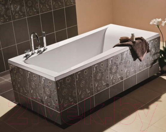 Изображение товара Ванна акриловая Cersanit Lorena 140x70 (с ножками и 2 экрана)