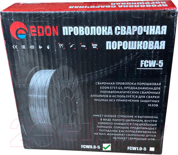 Изображение товара Проволока сварочная Edon FCW0.8-5