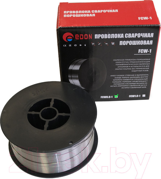 Изображение товара Проволока сварочная Edon FCW0.8-1