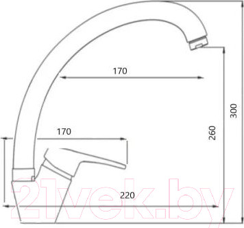 Изображение товара Смеситель Wisent WP59205