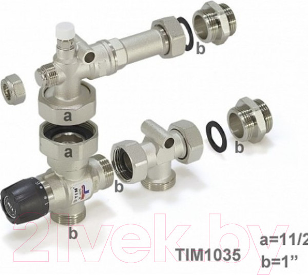 Изображение товара Насосно-смесительный узел коллектора Tim JH-1035