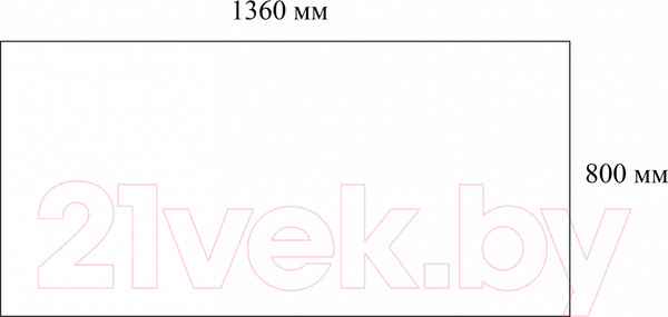Изображение товара Столешница для стола Ergosmart 1380х800х18 (бетон чикаго)