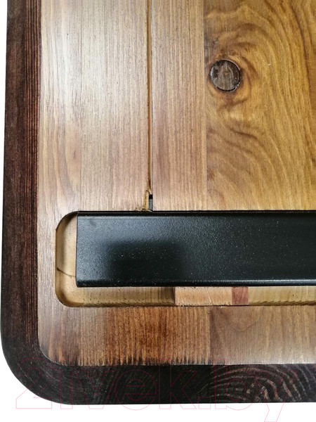 Изображение товара Столешница для стола Ergosmart 1300х750х27 (дуб мореный)