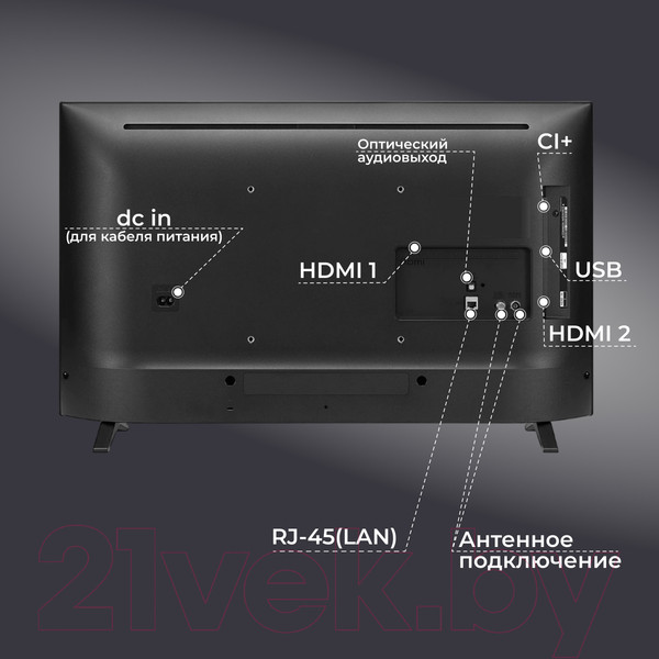 Изображение товара Телевизор LG 32" LQ6300 32LQ63006LA