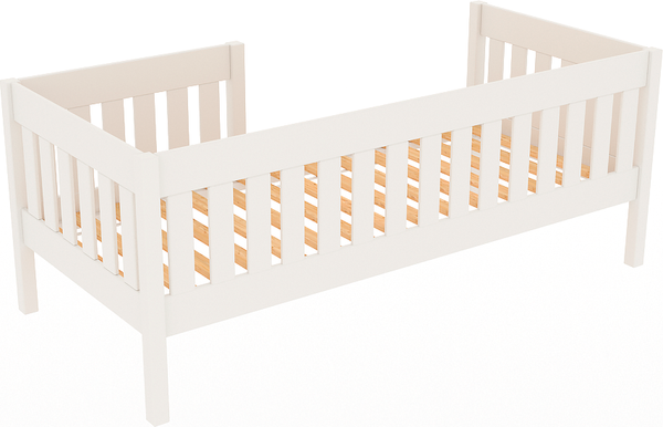 Изображение товара Кровать-тахта детская ФанДОК Ф-141.08М с бортом 90x200 (белый)