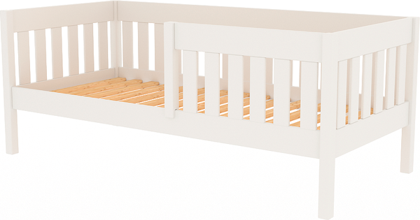 Изображение товара Кровать-тахта детская ФанДОК Ф-141.08М с бортом 90x200 (белый)