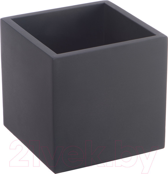 Изображение товара Кашпо Вещицы Квадро Kras9 (антрацит)