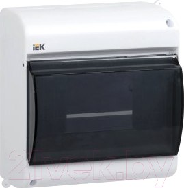 Бокс пластиковый IEK ОП КМПн 2/6 для 6 авт. выкл. с крышкой IP30