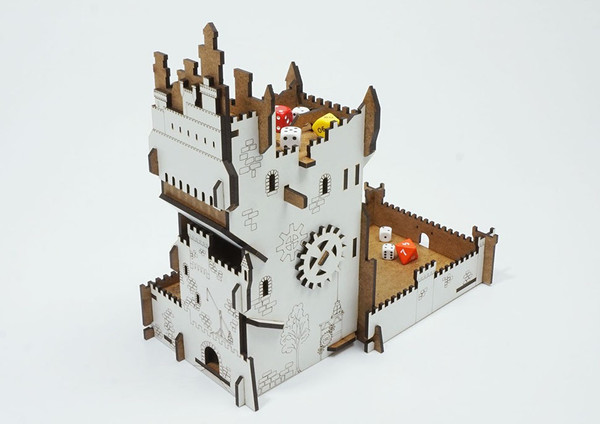 Изображение товара Башня для бросания кубиков Правильные Игры Dice Tower Белый замок LP 002-064