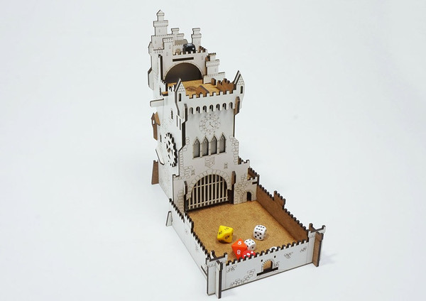 Изображение товара Башня для бросания кубиков Правильные Игры Dice Tower Белый замок LP 002-064