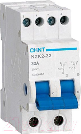 Изображение товара Переключатель Chint NZK2-32 2п 32А (2 положения)