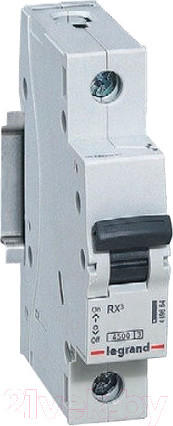 Изображение товара Выключатель автоматический Legrand RX3 1P C 16A 4.5кА 1M / 419664