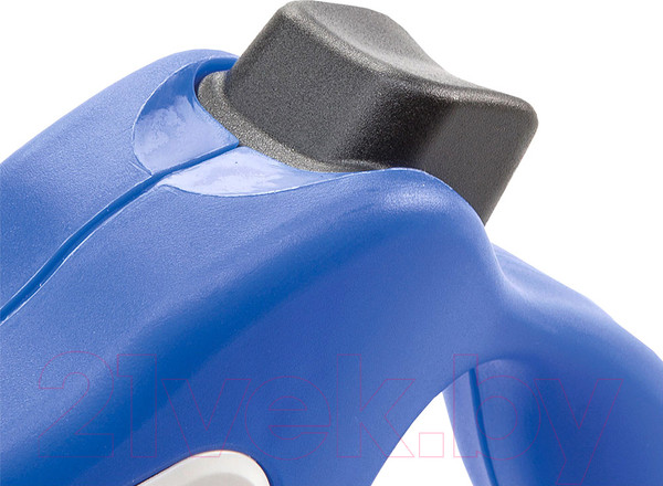 Изображение товара Поводок-рулетка Ferplast Amigo S / 75710025 (шнур синий/белый)