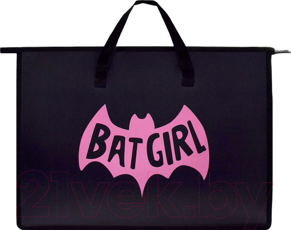 Изображение товара Папка-портфель Феникс+ Летучая мышь / 59587 (черный)