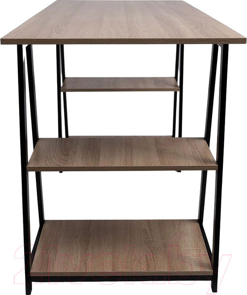 Изображение товара Письменный стол AksHome Topaz (светлый дуб/черный)