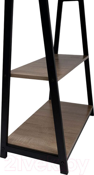 Изображение товара Письменный стол AksHome Topaz (светлый дуб/черный)