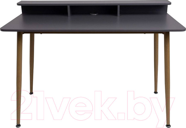 Изображение товара Письменный стол AksHome Jasper (серый/бук)