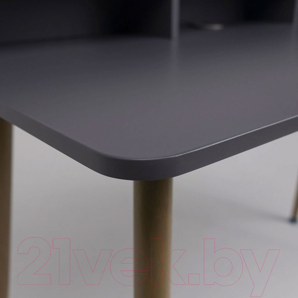 Изображение товара Письменный стол AksHome Jasper (серый/бук)