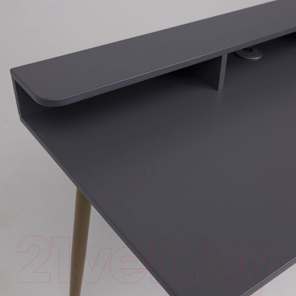 Изображение товара Письменный стол AksHome Jasper (серый/бук)