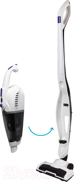 Изображение товара Вертикальный пылесос Endever SkyClean VC-300 (белый/черный)