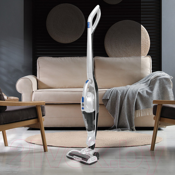 Изображение товара Вертикальный пылесос Endever SkyClean VC-300 (белый/черный)