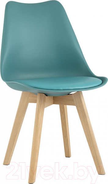 Изображение товара Стул Stool Group Frankfurt / Y863 (серо-зеленый/деревянные ножки)