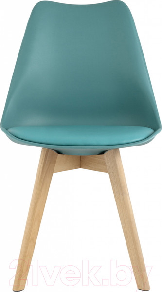 Изображение товара Стул Stool Group Frankfurt / Y863 (серо-зеленый/деревянные ножки)