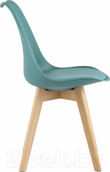 Изображение товара Стул Stool Group Frankfurt / Y863 (серо-зеленый/деревянные ножки)