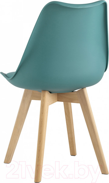 Изображение товара Стул Stool Group Frankfurt / Y863 (серо-зеленый/деревянные ножки)