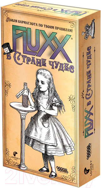 Изображение товара Настольная игра Мир Хобби Fluxx: В стране чудес / 915482