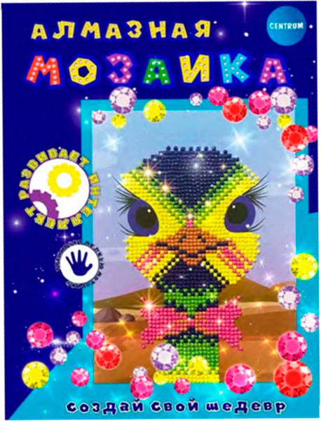 Изображение товара Набор алмазной вышивки Centrum Алмазная мозаика Страус / 70442