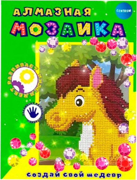 Изображение товара Набор алмазной вышивки Centrum Алмазная мозаика Конь / 70445