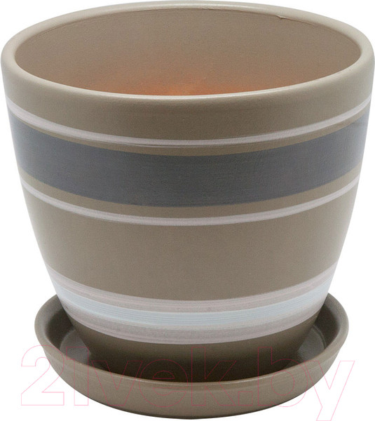 Изображение товара Вазон Вещицы BH-18-2 (серый/белый)