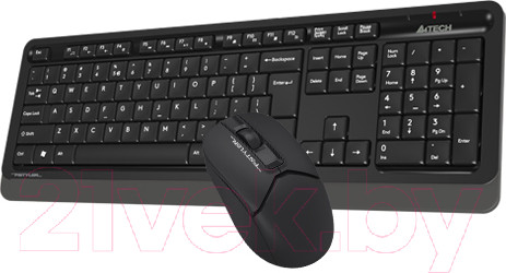 Изображение товара Комплект клавиатура и мышь A4Tech Fstyler FG1012 (черный)