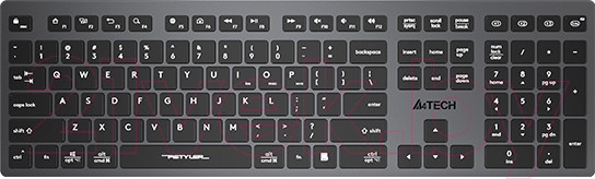 Изображение товара Клавиатура A4Tech Fstyler FBX50C (черный/серый)