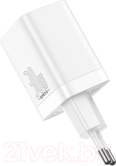 Изображение товара Зарядное устройство сетевое Baseus Super Si Pro / CCSUPP-E02 (белый)