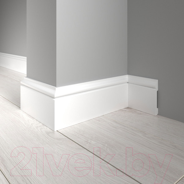 Изображение товара Плинтус Decor-Dizayn Широкий 005-115 (79x13x2400мм)