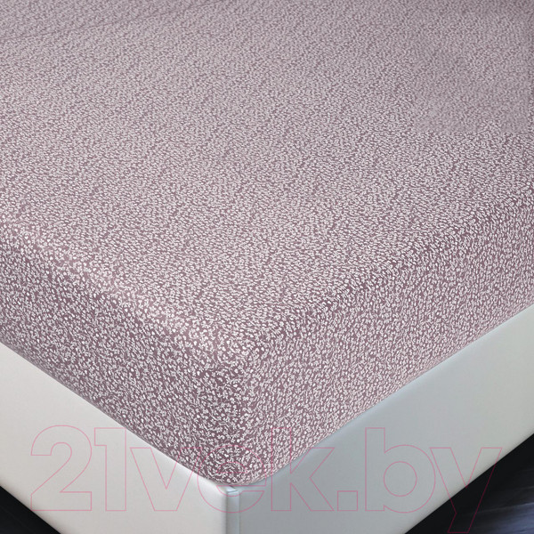 Изображение товара Простыня АртПостель На резинке Лоза капучино 252 (120x200x20)