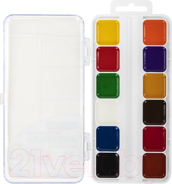 Изображение товара Акварельные краски Brauberg Kids / 192282 (12цв)