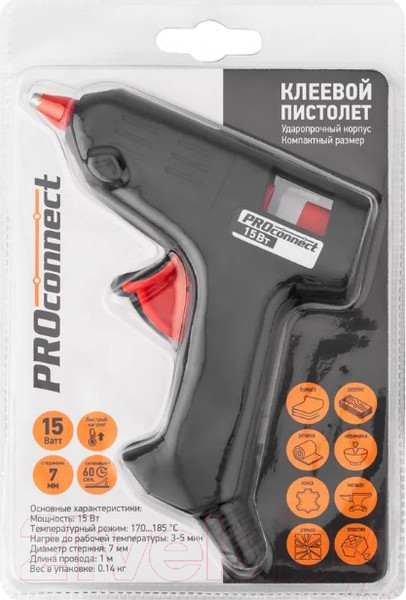 Изображение товара Клеевой пистолет Rexant ПК01 / 12-1701