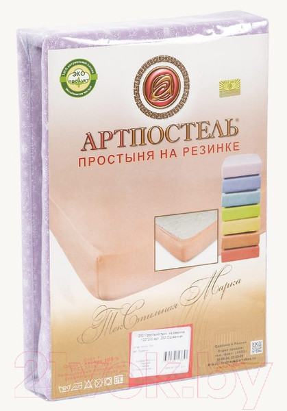 Изображение товара Простыня АртПостель На резинке Одуванчик 255 (180x200x20)