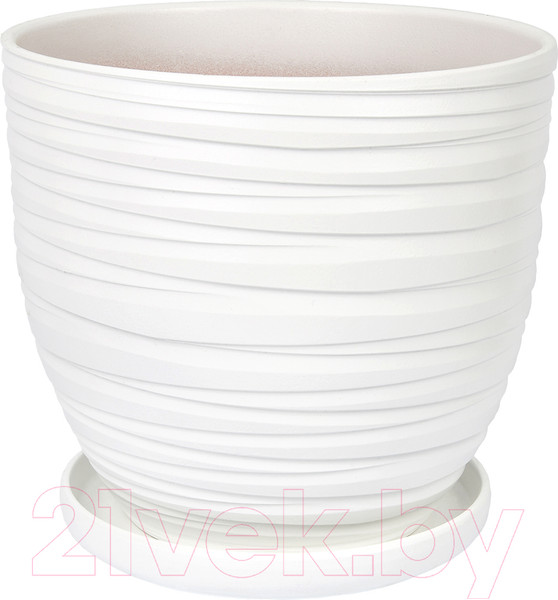 Изображение товара Вазон Вещицы Рельеф BH-94-3 (белый)