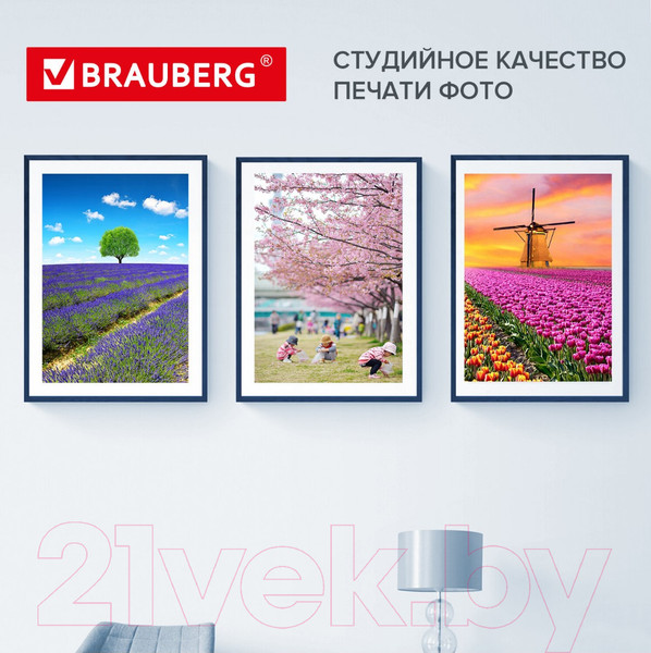Изображение товара Фотобумага Brauberg Premium 260 г/м А4 20л / 364003 (суперглянцевая)